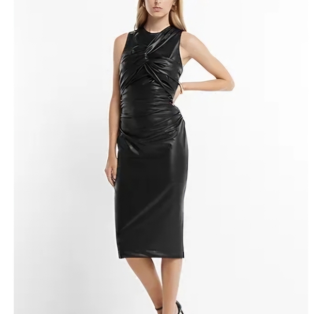 Elegant Black Sleeveless Dress